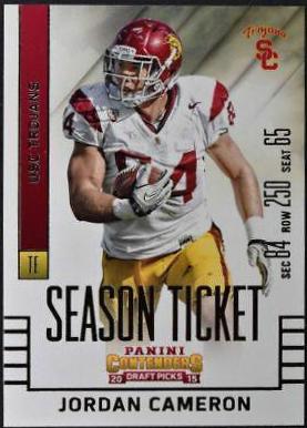 Jordan Cameron #50 2015 Panini Contenders Draft Picks Football