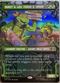 Mikey & Leo, Chaos & Order