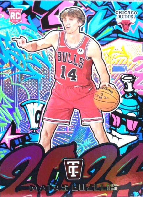 Matas Buzelis #22 2024-25 Panini Totally Certified Basketball 2024