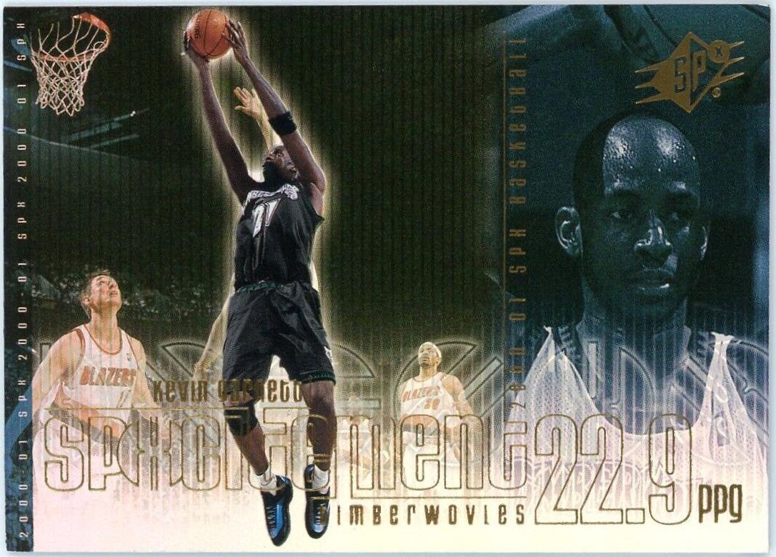 Kevin Garnett #S10 Basketball Cards 2000 Spx Spxcitement