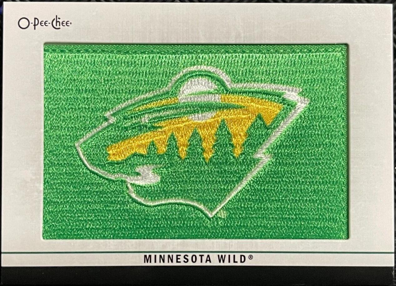 Minnesota Wild #400 Hockey Cards 2024 O-Pee-Chee Team Logo Patch