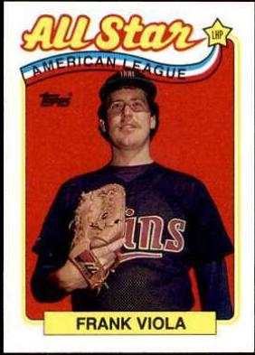 Frank Viola: All Star #406 Baseball Cards 1989 Topps