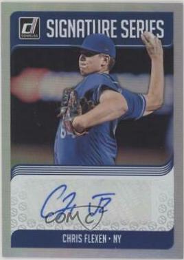 Chris Flexen #SS-CF Baseball Cards 2018 Panini Donruss Signature Series