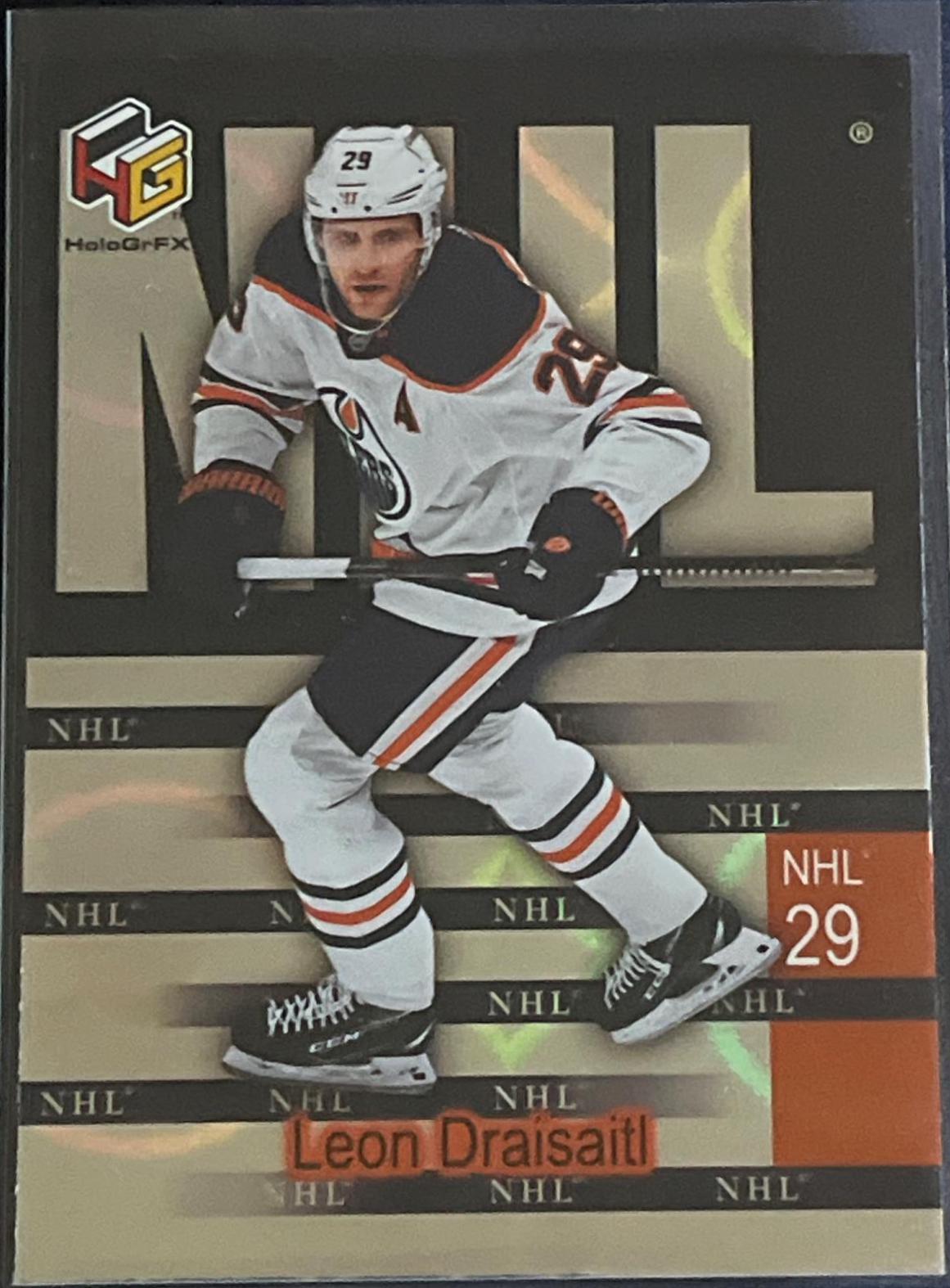 Leon Draisaitl #NHL-12 Hockey Cards 2020 Upper Deck HoloGrFx NHL