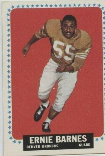 Ernie Barnes #48 Football Cards 1964 Topps