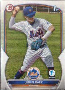 Jesus Baez #BPPF-12 Baseball Cards 2023 Bowman 1st Edition