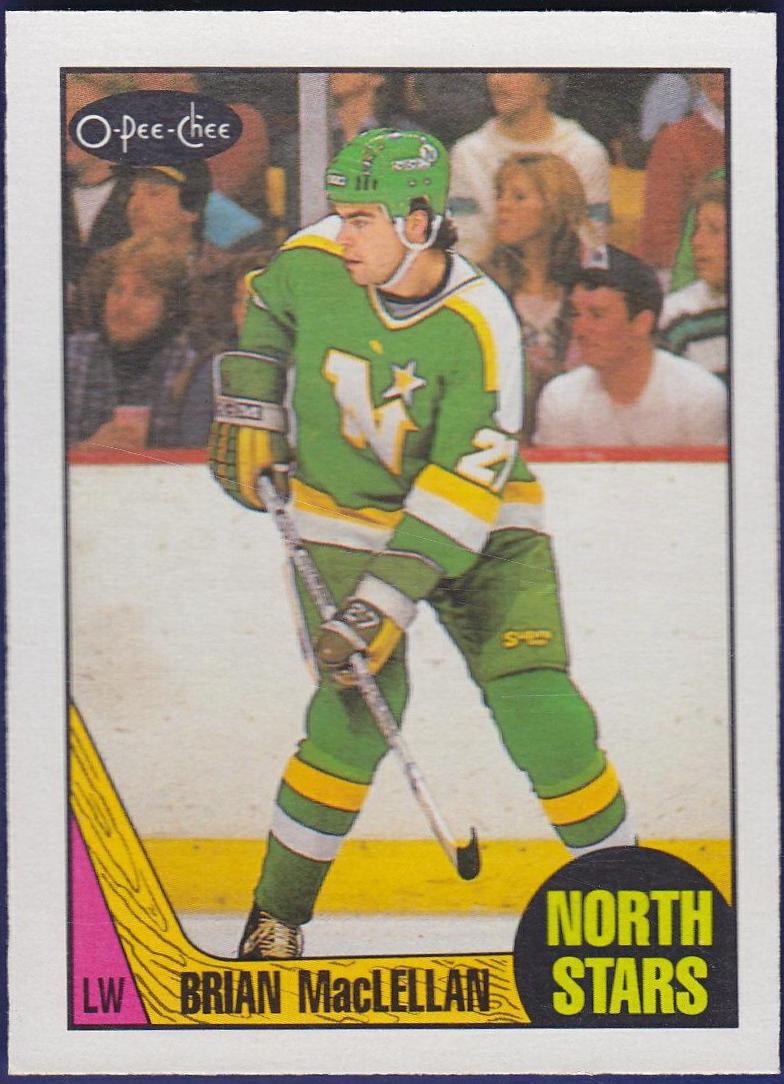 Brian MacLellan #31 Hockey Cards 1987 O-Pee-Chee
