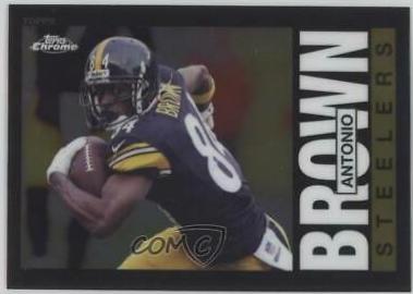Antonio Brown #T60-AB Football Cards 2015 Topps Chrome 60th Anniversary