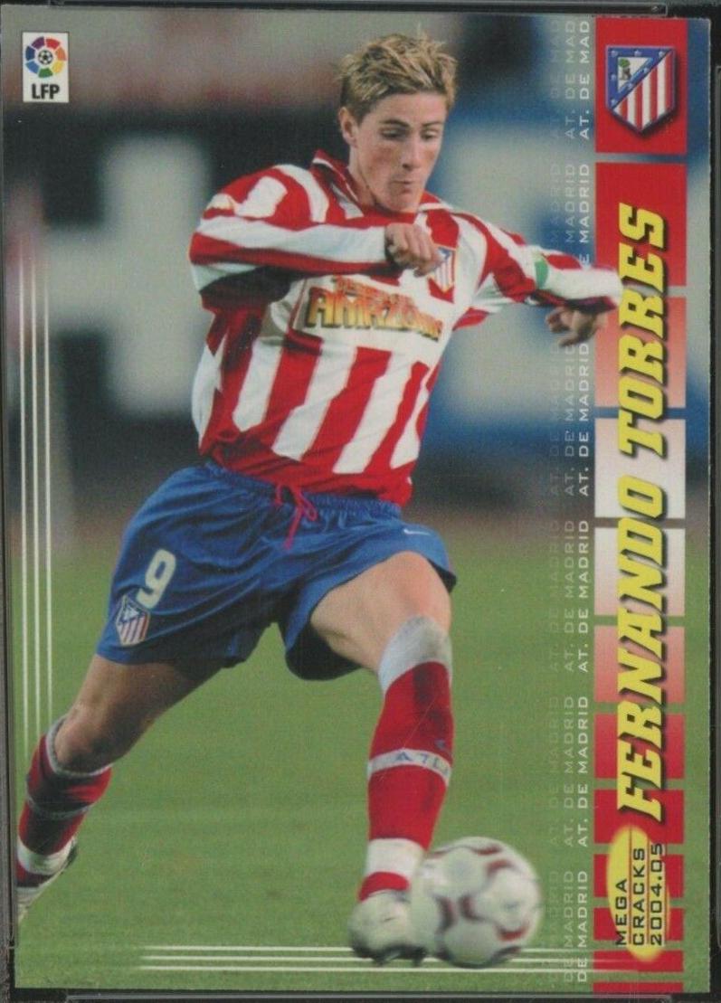 Fernando Torres #54 Soccer Cards 2004 Panini Sports Mega Cracks