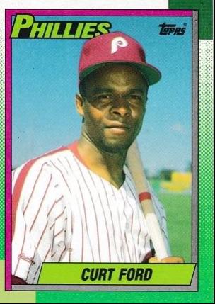 Curt Ford #39 Baseball Cards 1990 Topps