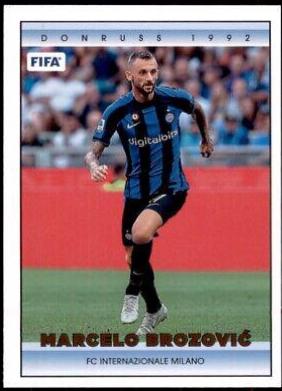 Marcelo Brozovic #5 Soccer Cards 2022 Panini Donruss 1992 Tribute