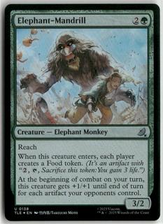 Elephant-Mandrill