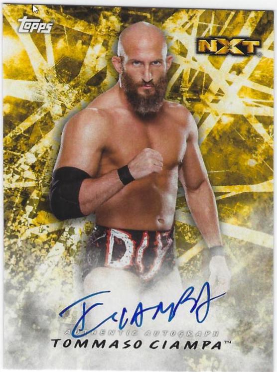 Tommaso Ciampa #A-TC Wrestling Cards 2018 Topps WWE Road To Wrestlemania Autographs