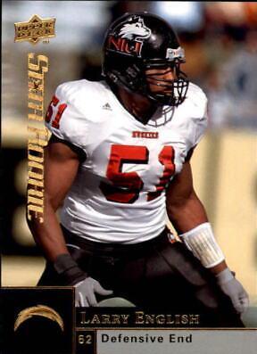 Larry English #226 Football Cards 2009 Upper Deck
