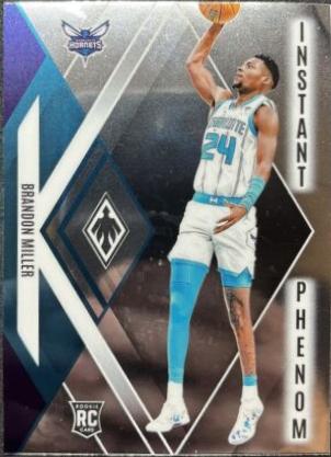 Brandon Miller #24 Basketball Cards 2023 Panini Phoenix Instant Phenom