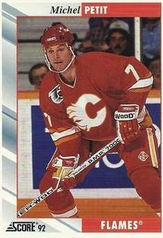 Michel Petit #38 Hockey Cards 1992 Score