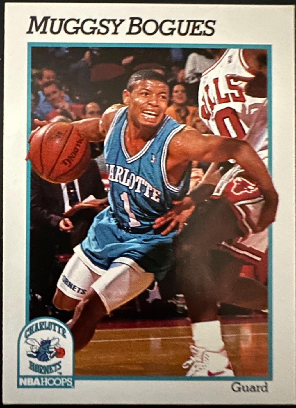 Muggsy Bogues #18 Basketball Cards 1991 Hoops