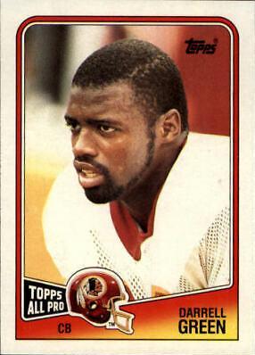 Darrell Green #19 Football Cards 1988 Topps