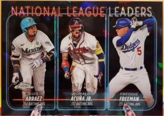 National League Leaders Batting
