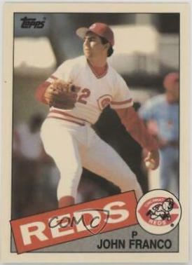 John Franco #417 Baseball Cards 1985 Topps Tiffany