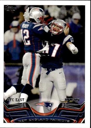 New England Patriots #369 Football Cards 2013 Topps Mini