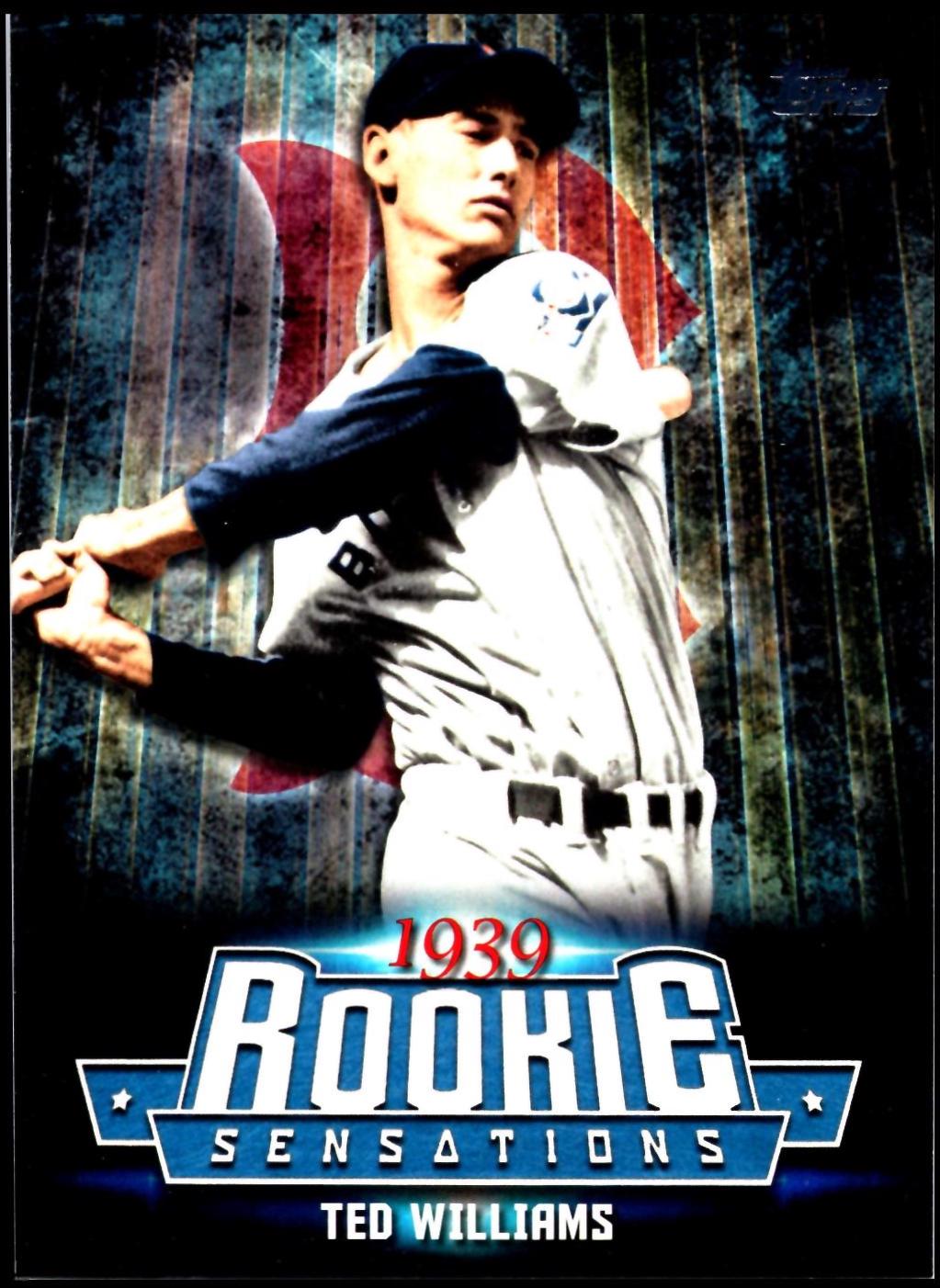 Ted Williams #RS-12 Baseball Cards 2015 Topps Update Rookie Sensations