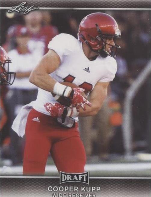 Cooper Kupp #13 Football Cards 2017 Leaf Draft