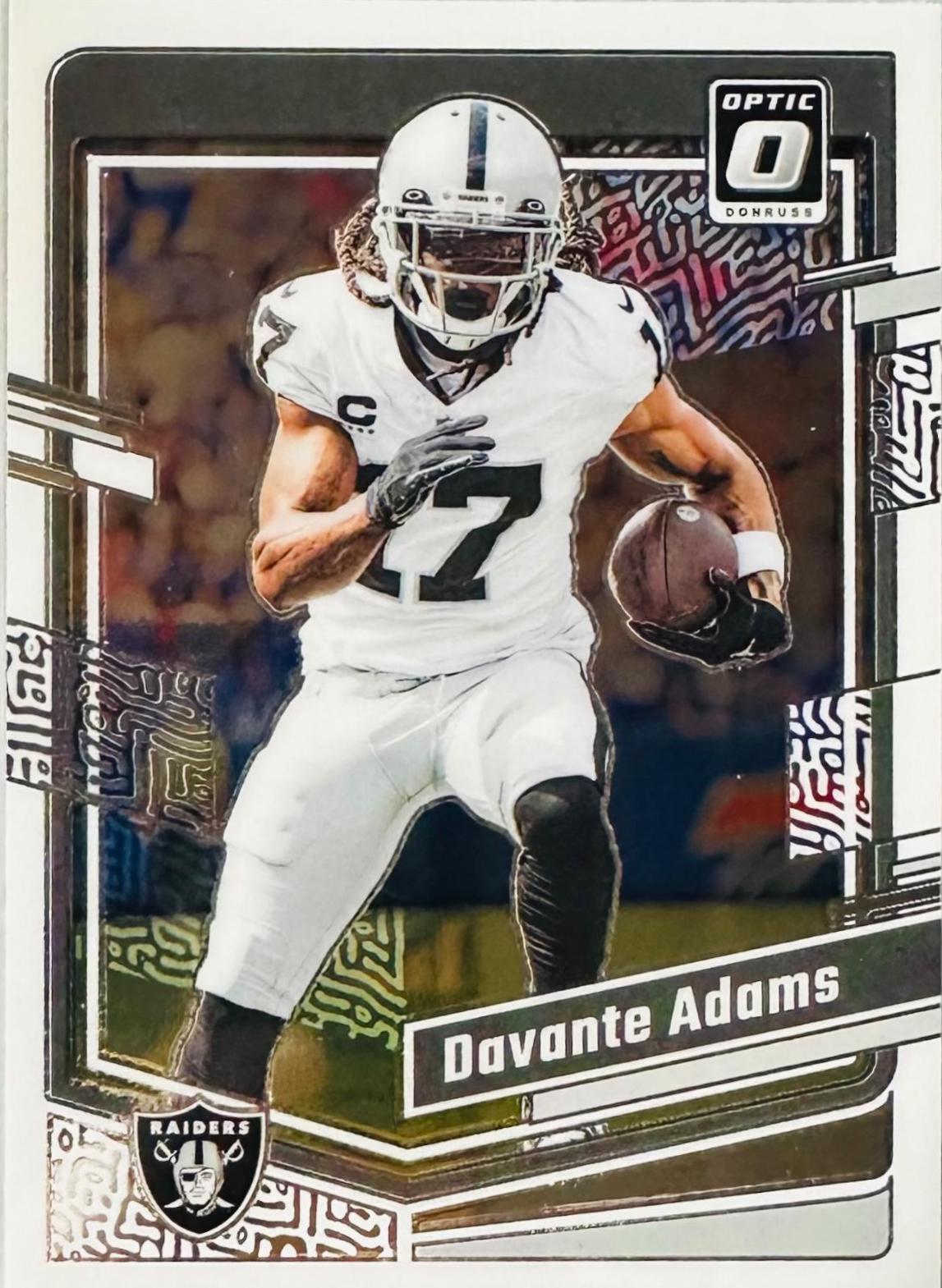Davante Adams #96 Football Cards 2023 Panini Donruss Optic