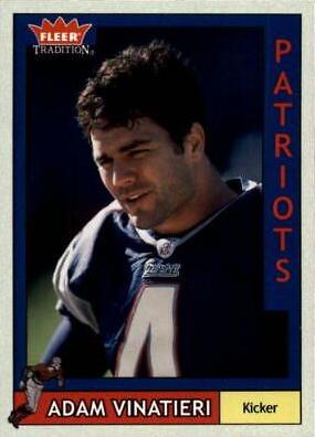 Adam Vinatieri #14 Football Cards 2003 Fleer Tradition