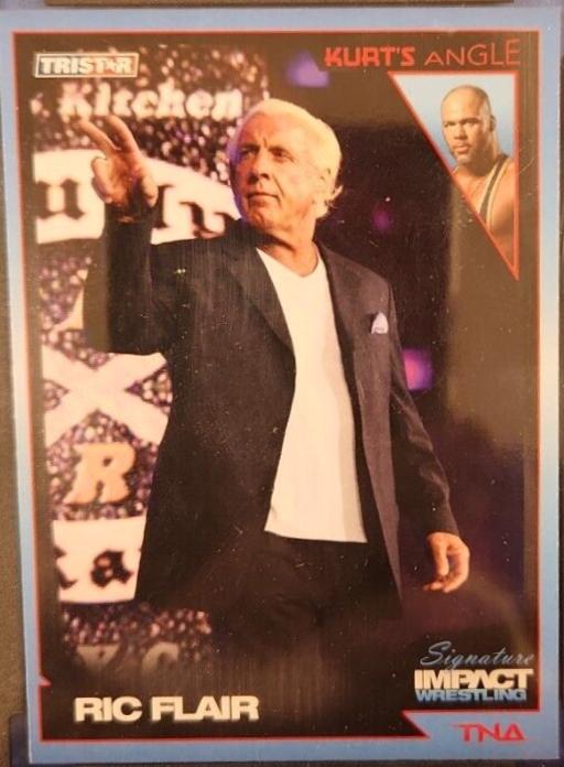Ric Flair #12 Wrestling Cards 2011 TriStar Signature Impact