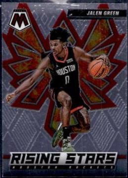 Jalen Green #4 Basketball Cards 2021 Panini Mosaic Rising Stars