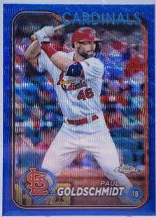 Paul Goldschmidt [Blue Wave Refractor] #90