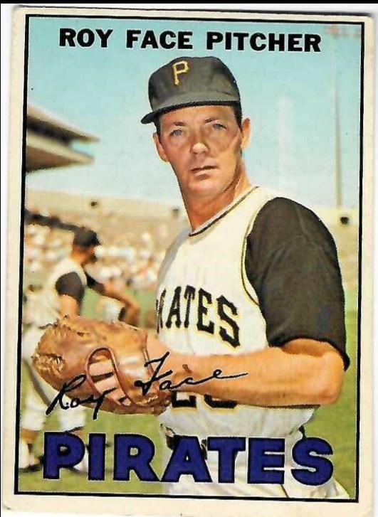 Roy Face #49 Baseball Cards 1967 O Pee Chee