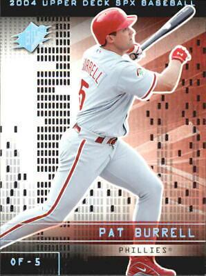 Pat Burrell #40 Baseball Cards 2004 Spx