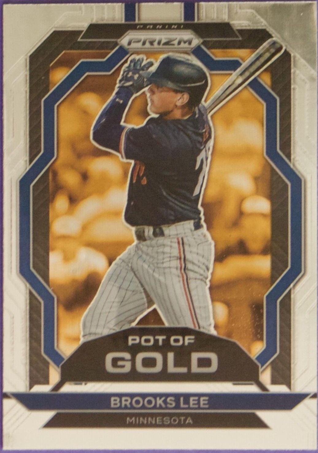 Brooks Lee #PG6 Baseball Cards 2023 Panini Prizm Pot of Gold