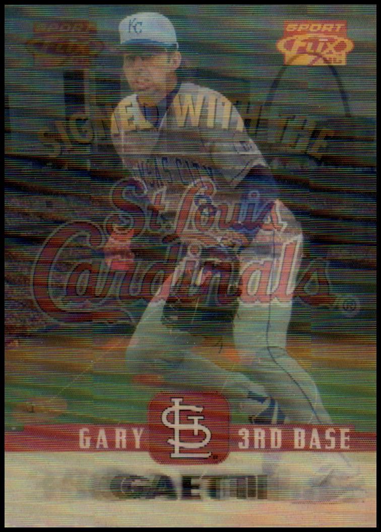 Gary Gaetti #40 Baseball Cards 1996 Sportflix