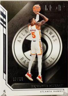 Dejounte Murray #7 Basketball Cards 2022 Panini Noir