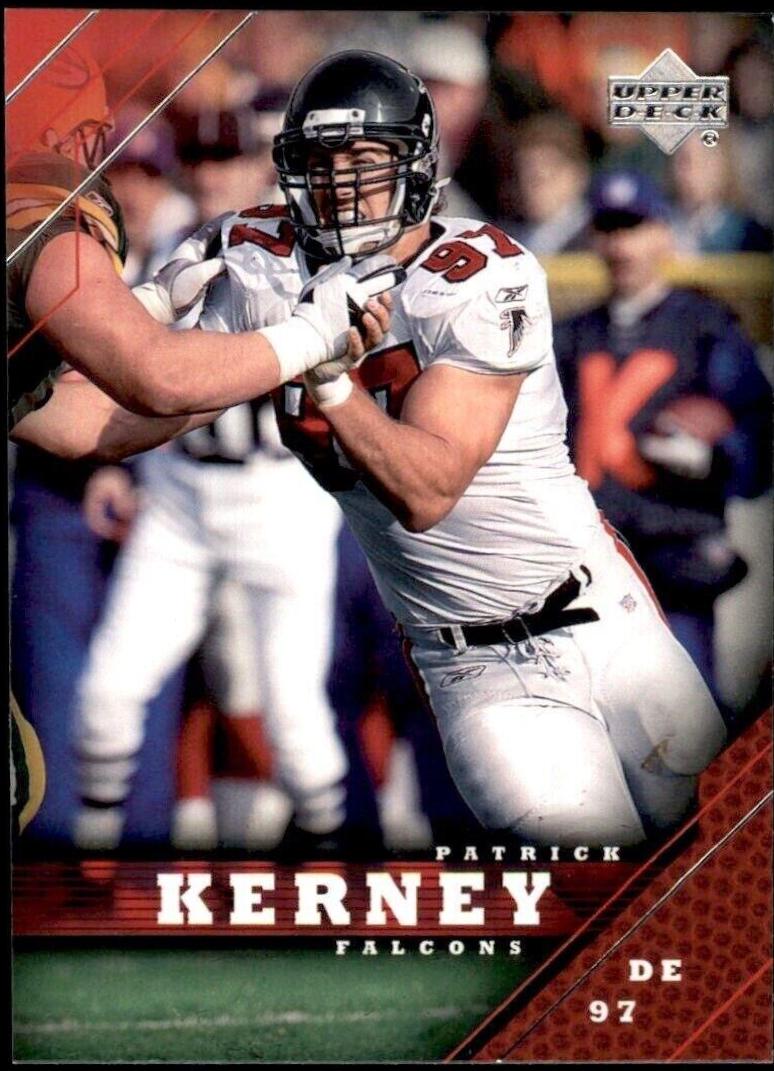 Patrick Kerney #12 Football Cards 2005 Upper Deck