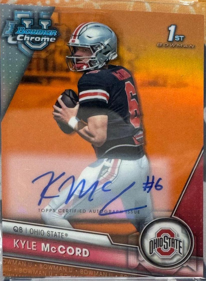 Kyle McCord [Autograph Orange] #101