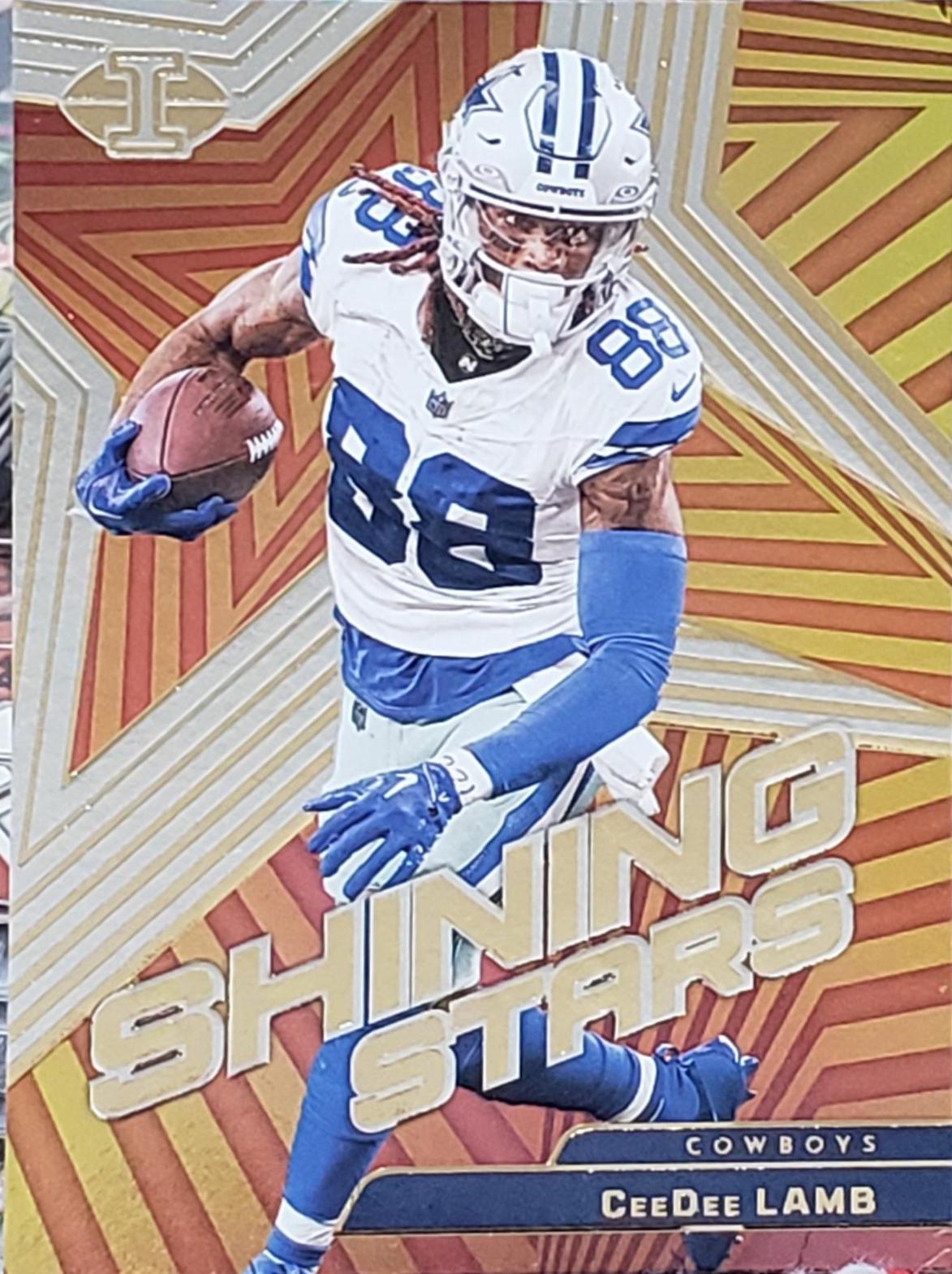 CeeDee Lamb #3 Football Cards 2023 Panini Illusions Shining Stars
