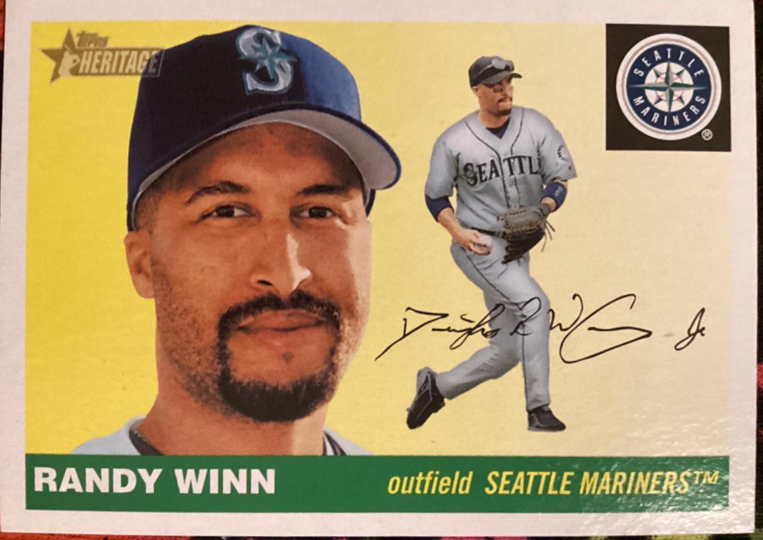 Randy Winn #83 Baseball Cards 2004 Topps Heritage