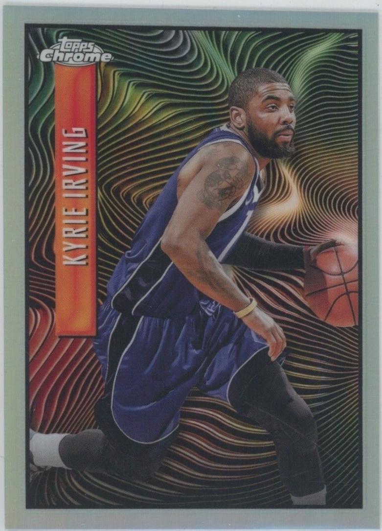 Kyrie Irving #EXP-5 Basketball Cards 2023 Topps Chrome Expose