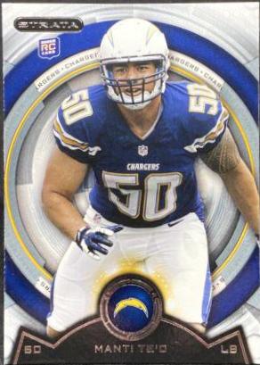 Manti TE'O #65 Football Cards 2013 Topps Strata