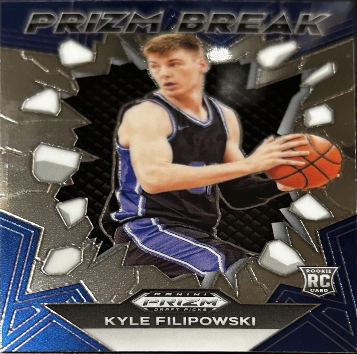 Kyle Filipowski #7 Basketball Cards 2024 Prizm Draft Picks Break