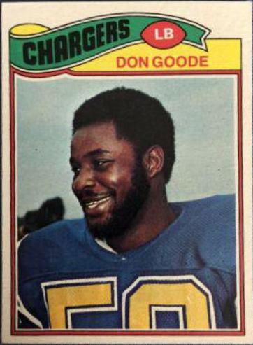 Don Goode #97 Football Cards 1977 Topps