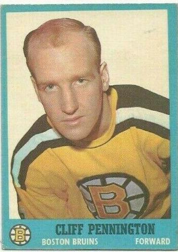 Cliff Pennington #14 Hockey Cards 1962 Topps