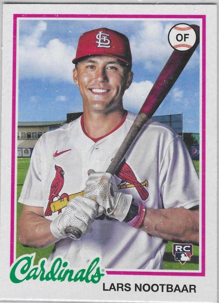 Lars Nootbaar #156 Baseball Cards 2022 Topps Archives