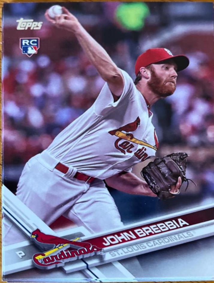 John Brebbia #US105 Baseball Cards 2017 Topps Update