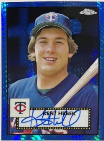 Kent Hrbek #PA-KHK 2021 Topps Chrome Platinum Anniversary Baseball Autographs