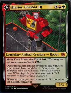 Blaster, Combat DJ